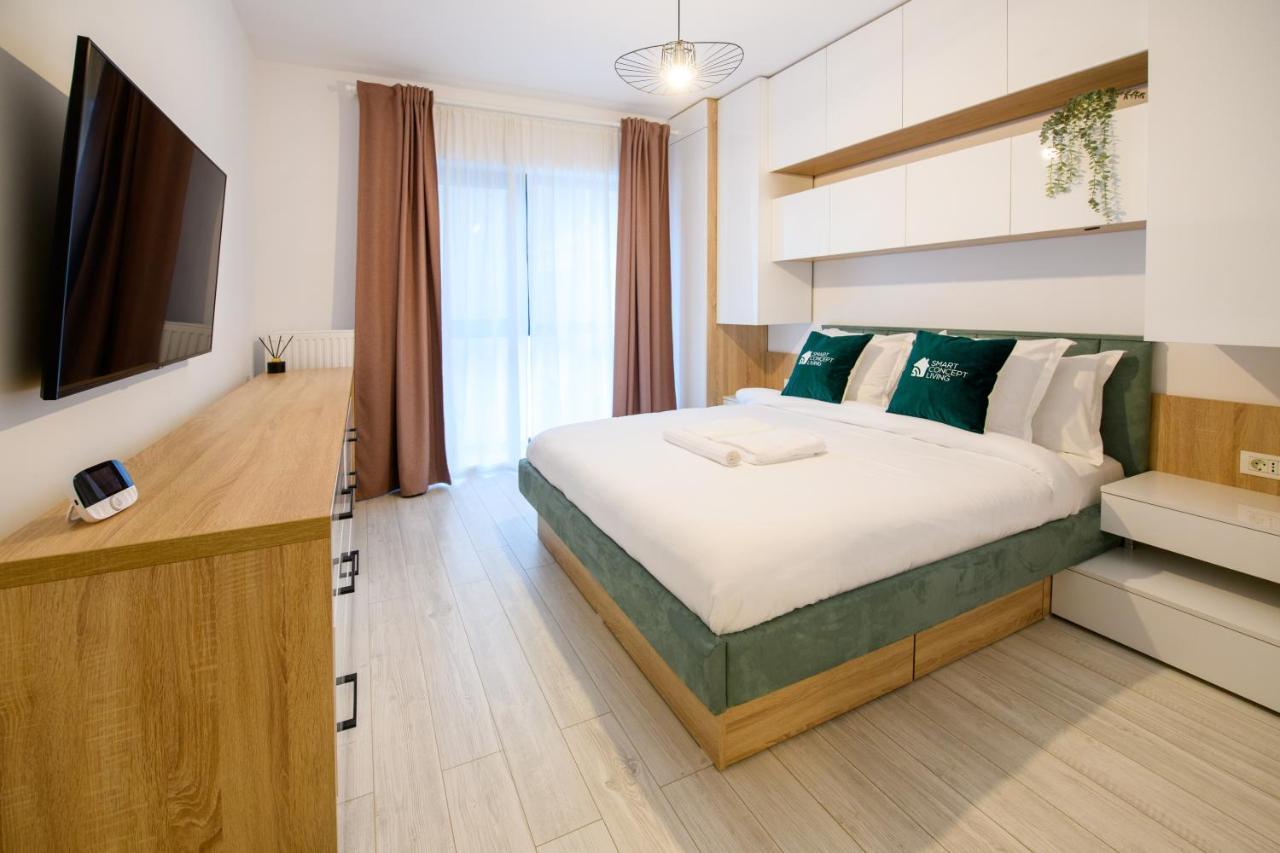 SmartConceptLiving Plaza Apartment Bucureşti Exterior foto
