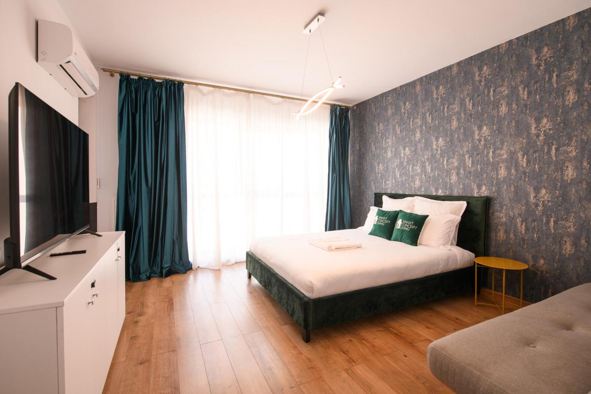 SmartConceptLiving Plaza Apartment Bucureşti Exterior foto