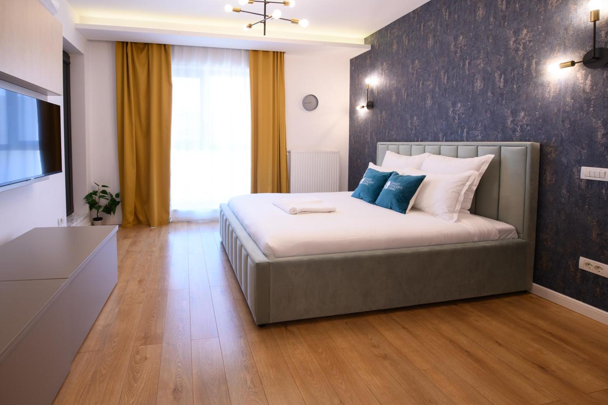 SmartConceptLiving Plaza Apartment Bucureşti Exterior foto