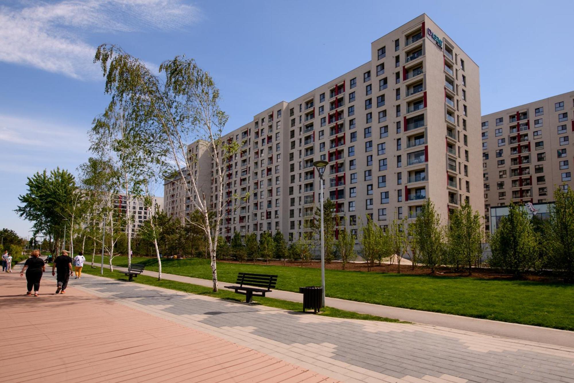 SmartConceptLiving Plaza Apartment Bucureşti Exterior foto