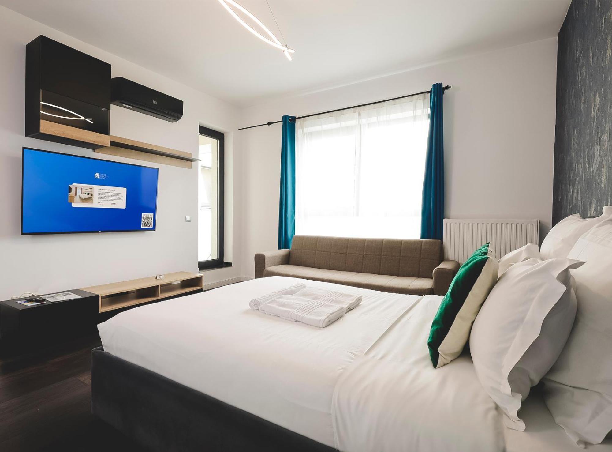 SmartConceptLiving Plaza Apartment Bucureşti Exterior foto